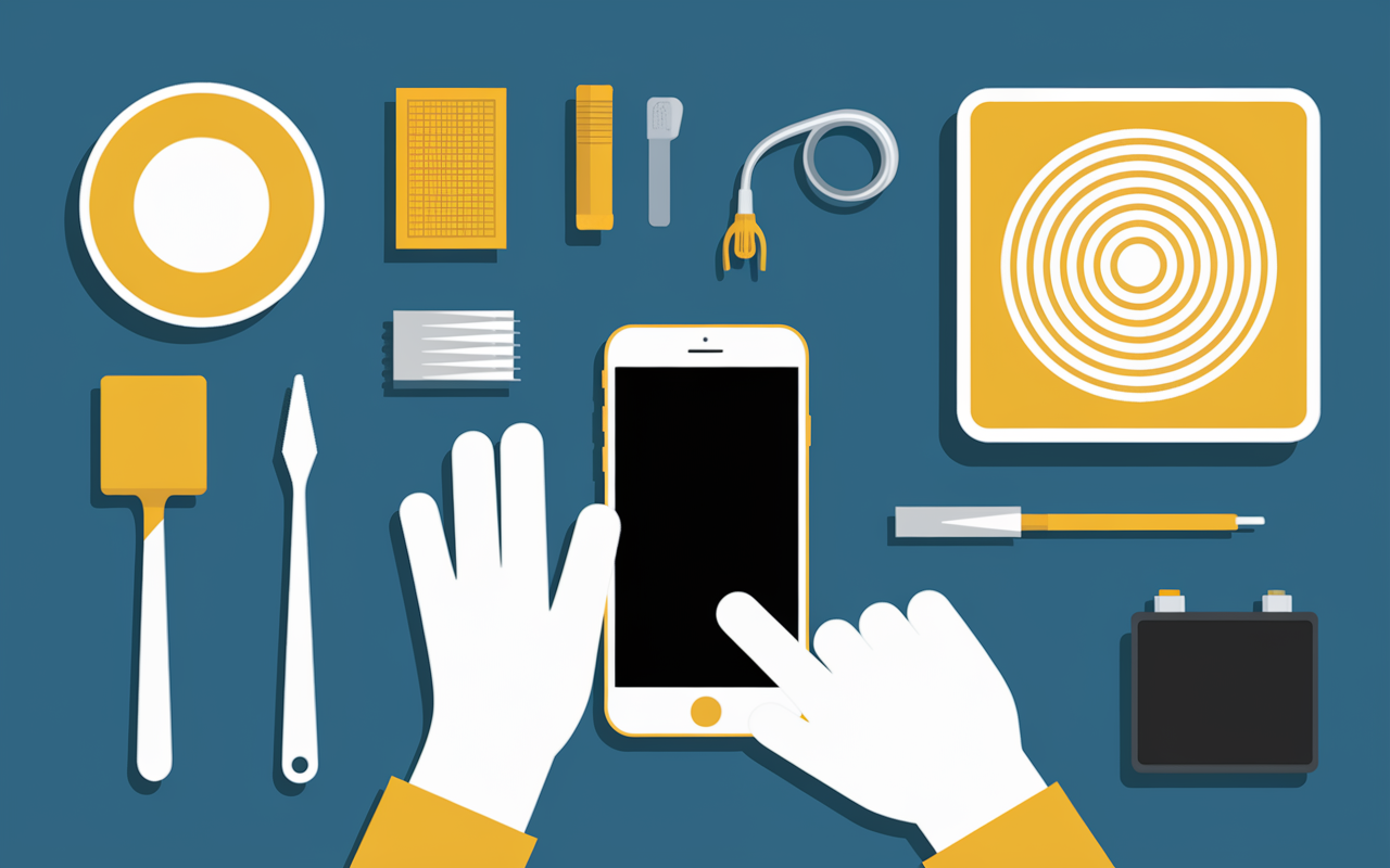 tutoriel visuel remplacement batterie iphone