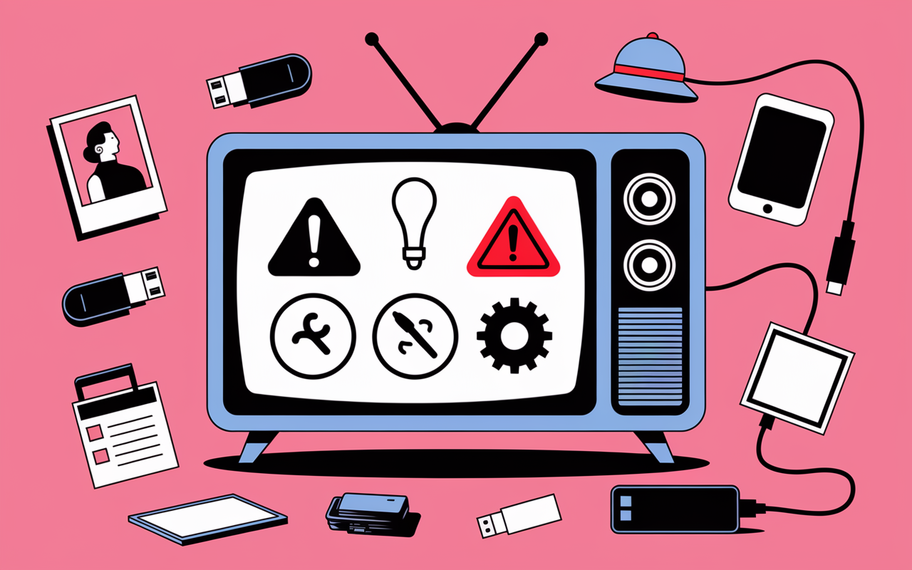 risques et précautions menu caché TV Samsung