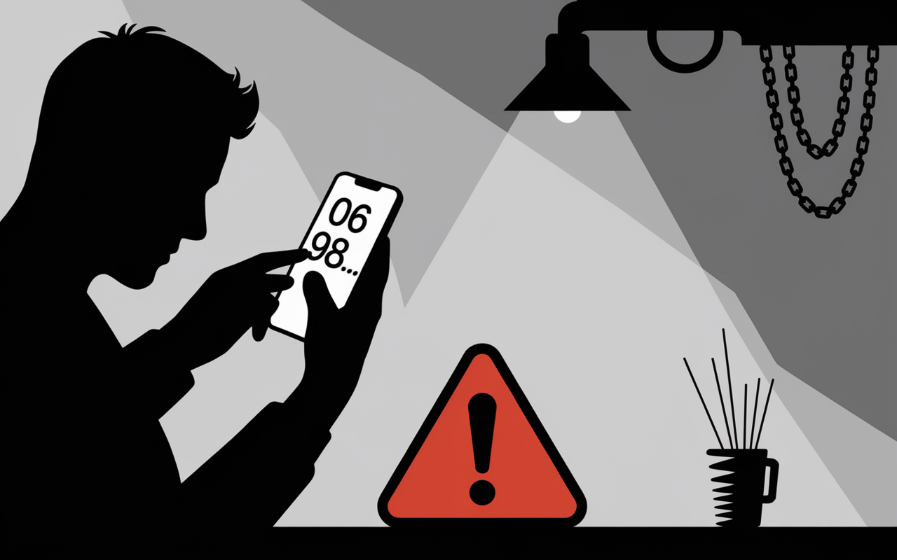 06 98 securite appel mobile alerte arnaque