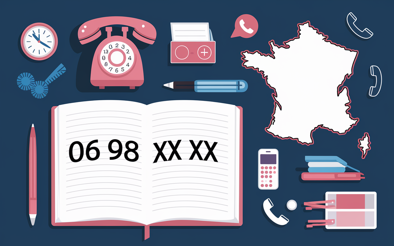 06 98 prefixe operateur mobile carte France