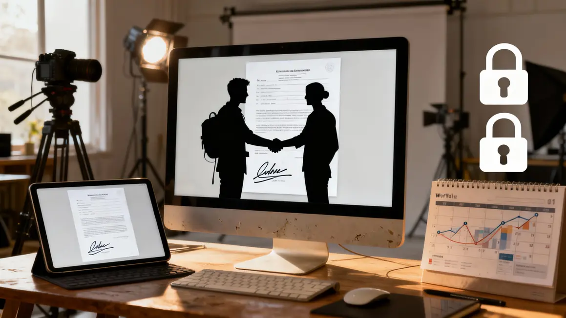 outils en ligne signature contrats photo workflow