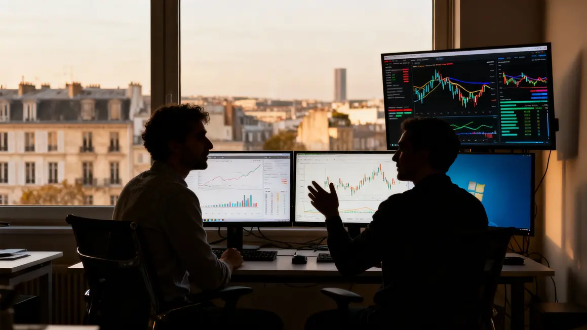 Professionnels tech France devant dashboards