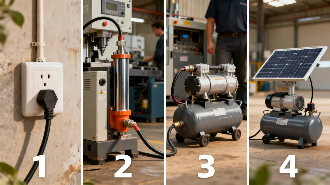 Blocs sources énergie automatisation
