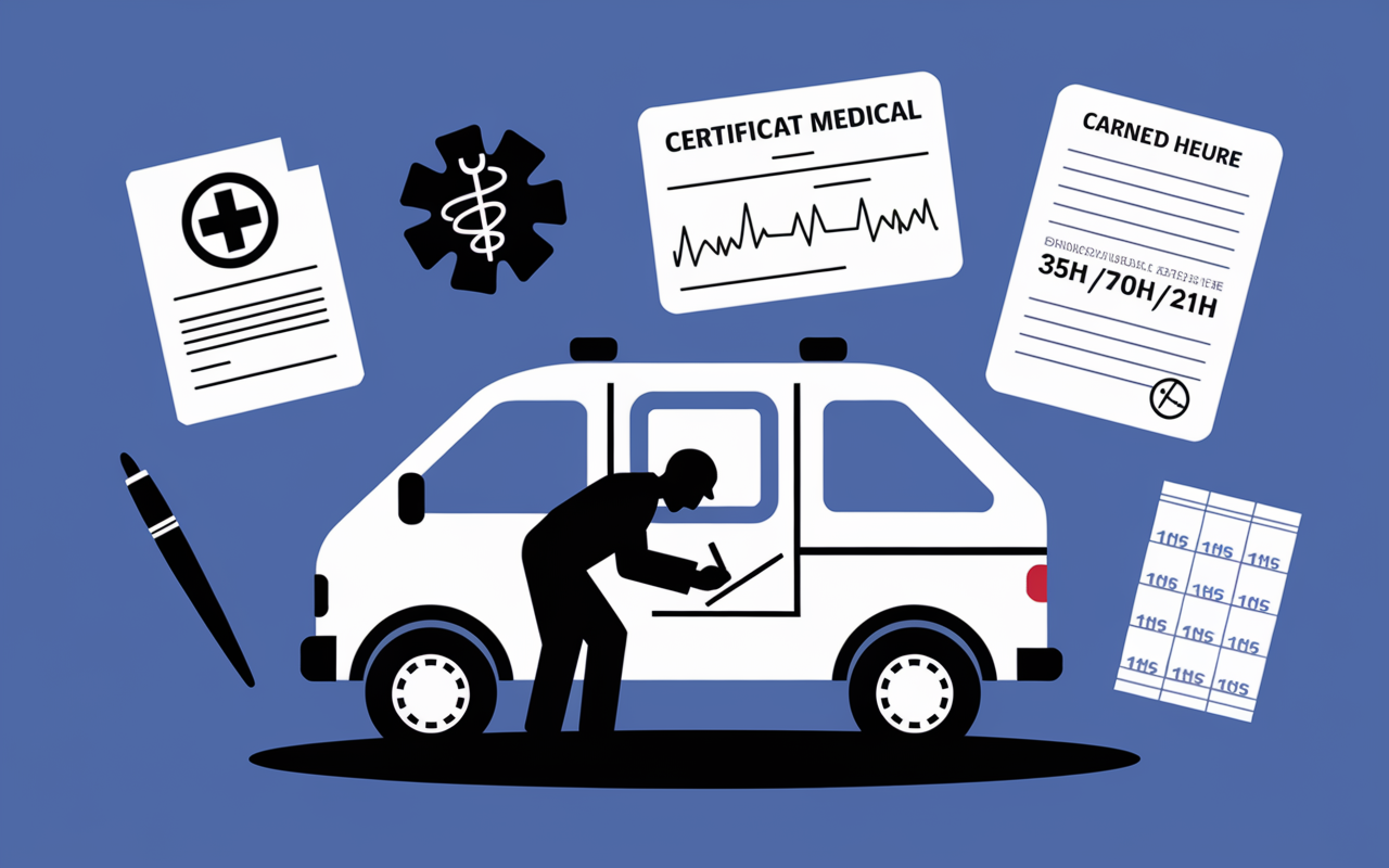 comment devenir auxiliaire ambulancier signature étapes admin