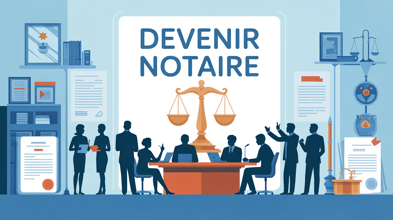 comment devenir notaire en france stylise bureau notarial