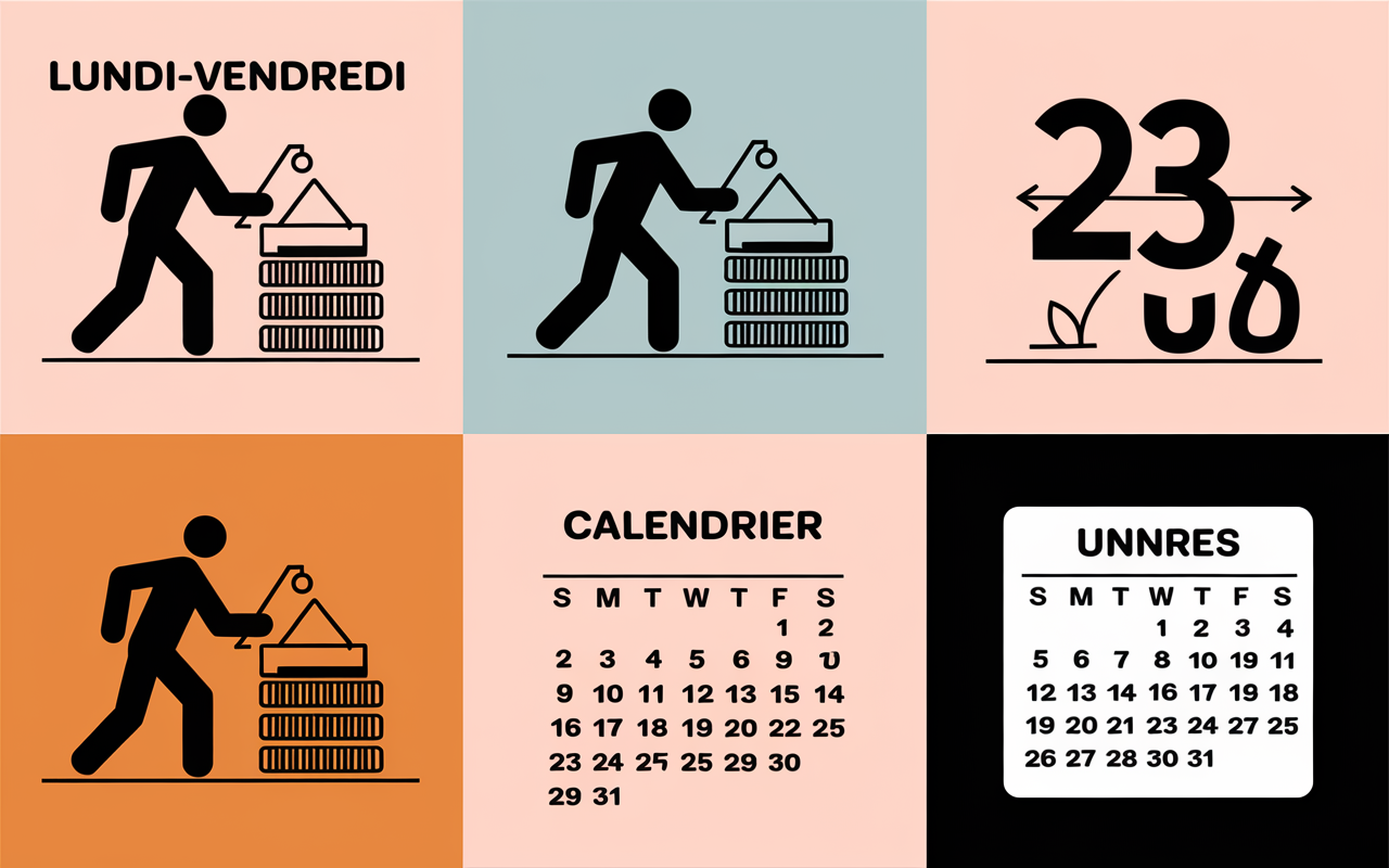 comment savoir le nombre de jour travaille jours ouvres ouvrables 2026