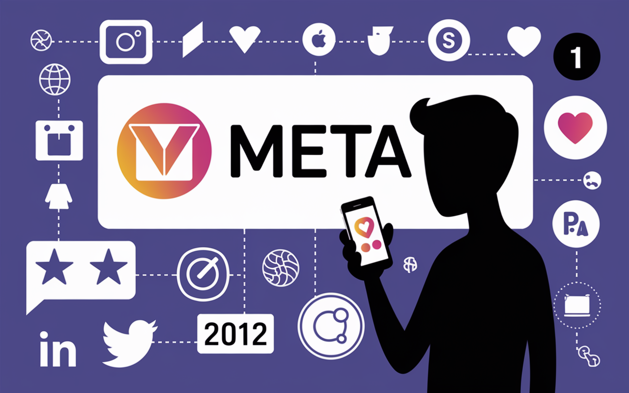gafam instagram nom complet meta reseau social smartphone