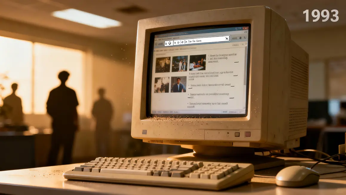 ordinateur mosaic 1993 interface graphique web grand public