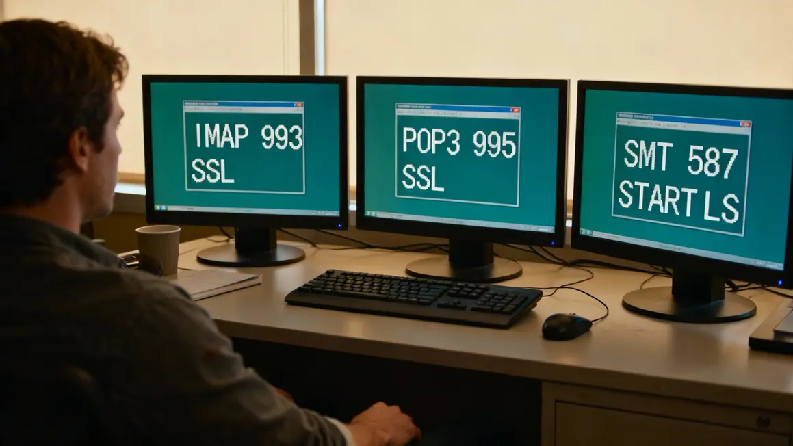tableau parametres imap pop3 smtp webmail 1and1 ionos