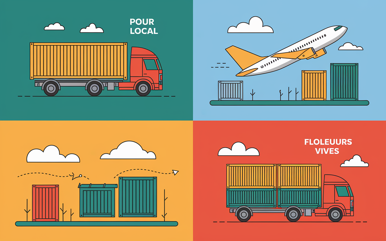sourcing camions containers multi-fournisseur