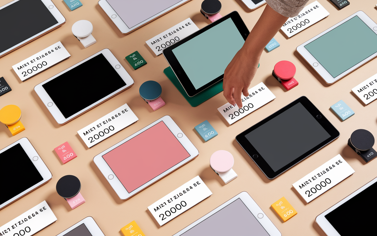 comparatif tablette 10 pouces choix budget infographic