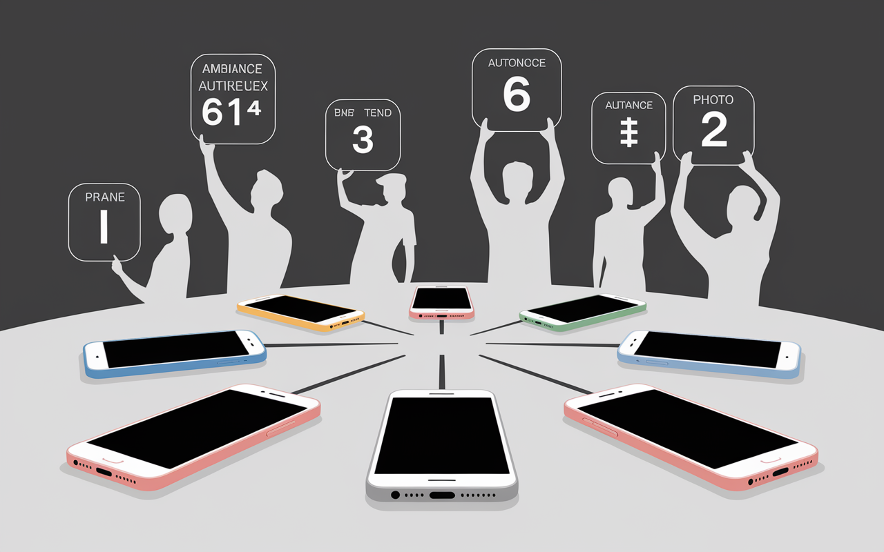 Tableau comparatif meilleur smartphone milieu de gamme 2026