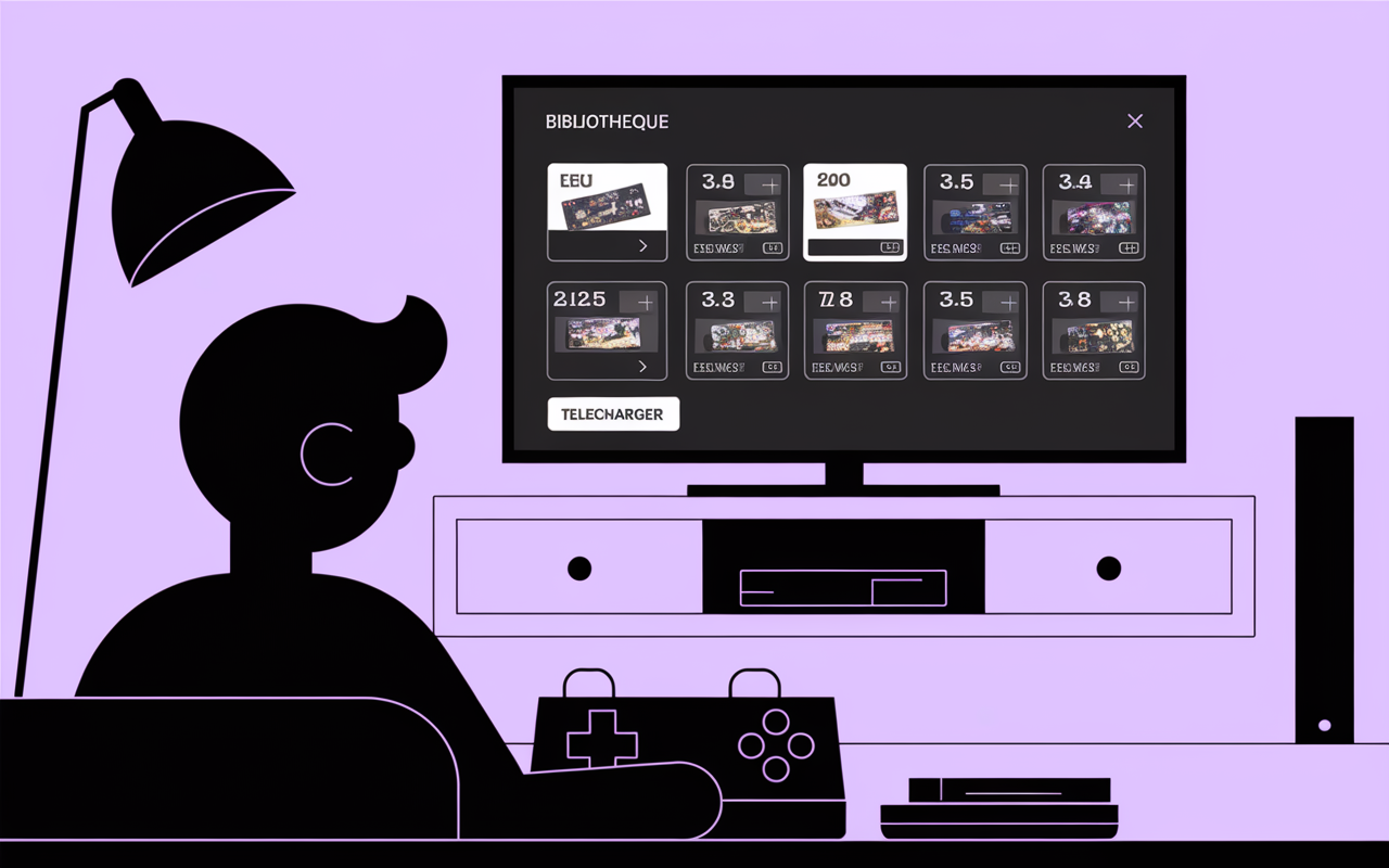 selection jeu menu comment recuperer un jeu acheter sur playstation store ps4