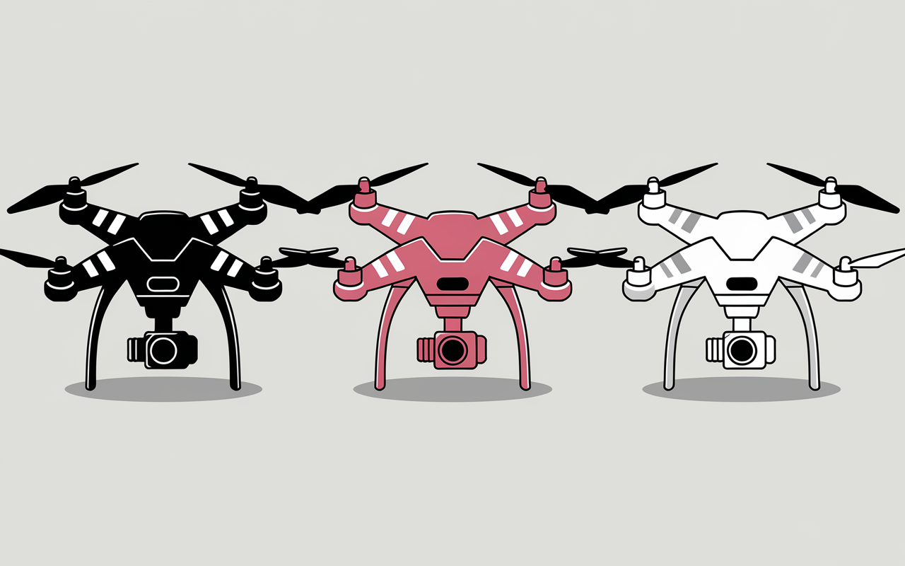 Trois modèles pour choisir le meilleur drone FPV