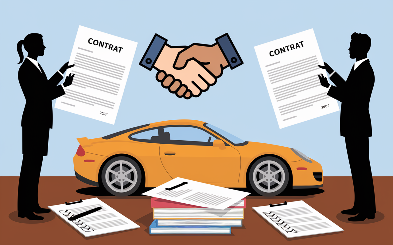 role et contenu contrat de location de voiture