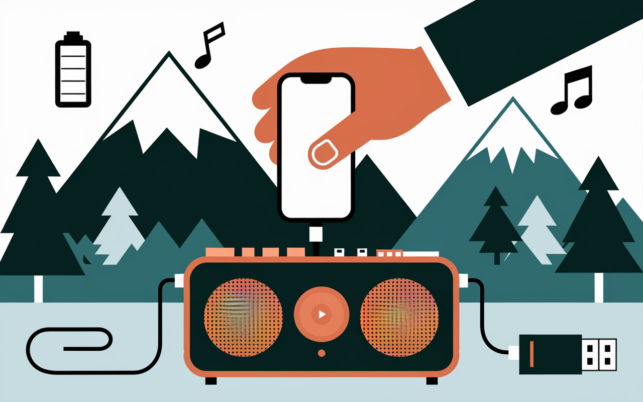 main branche smartphone sur meilleure enceinte portable avec port usb