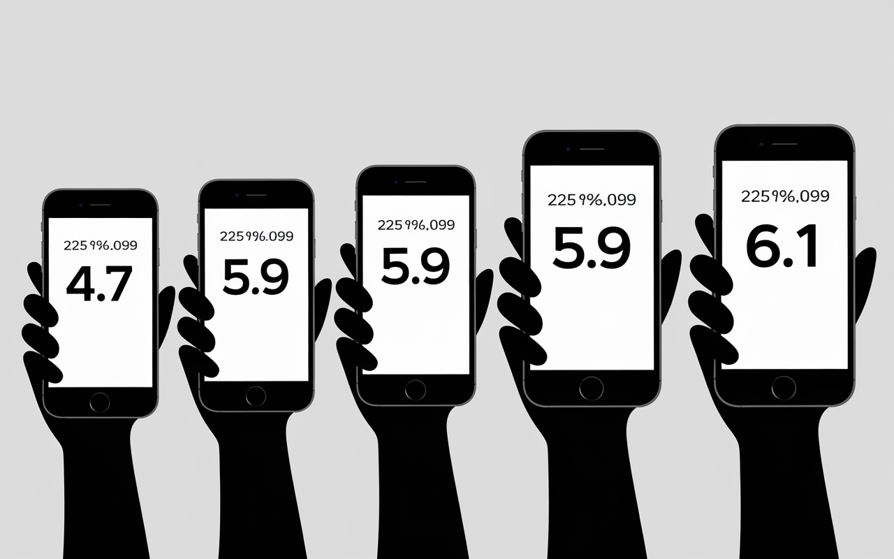 comparatif téléphones petit taille tailles écran