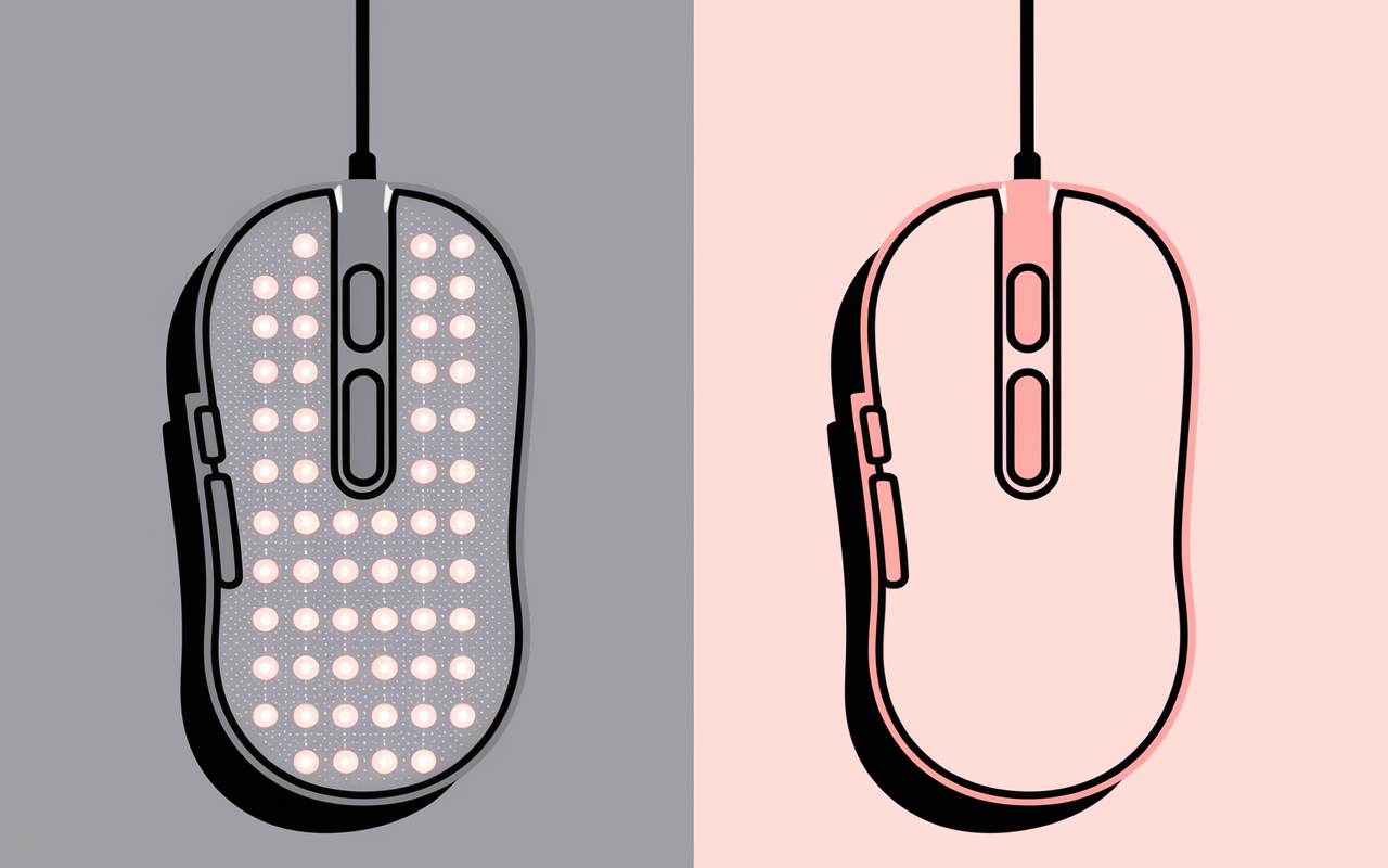 test clic souris difference cps