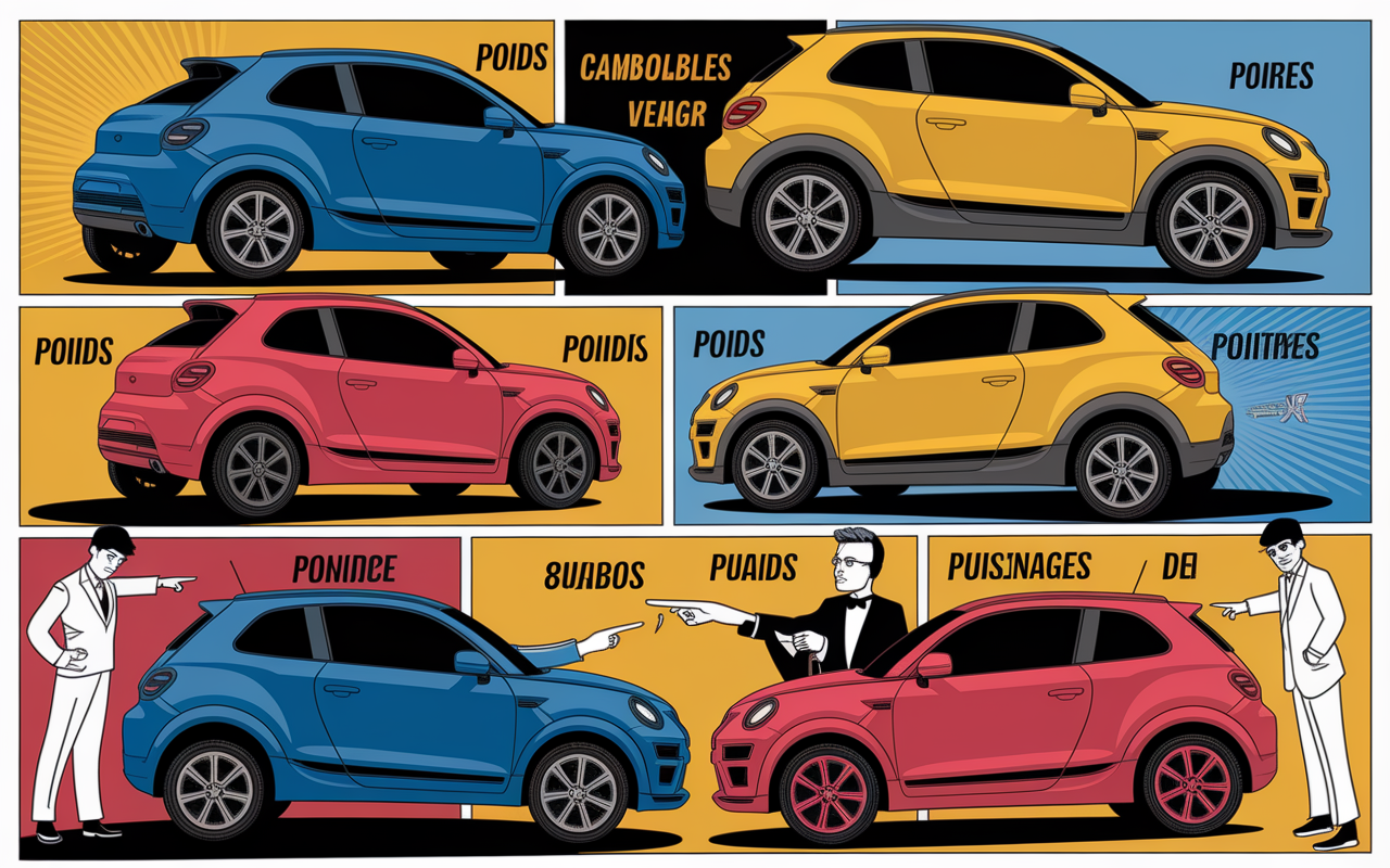tableau modeles cultes voiture initiale d anime