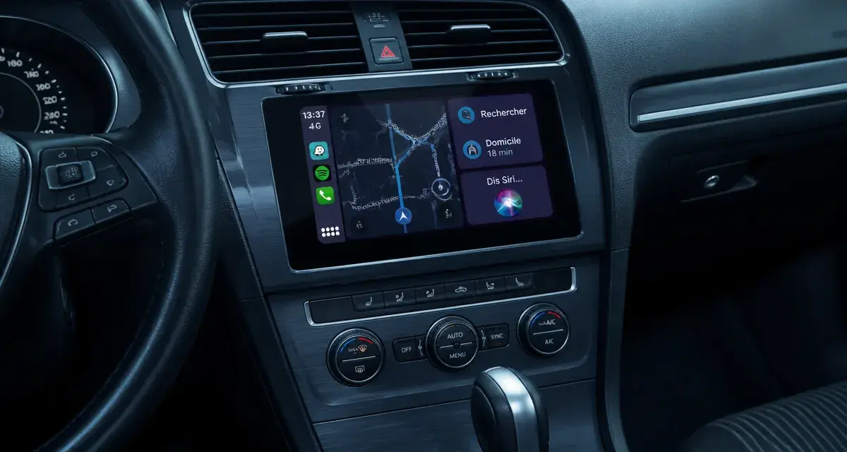 Meilleur autoradio CarPlay : écran GPS et Siri dans la voiture