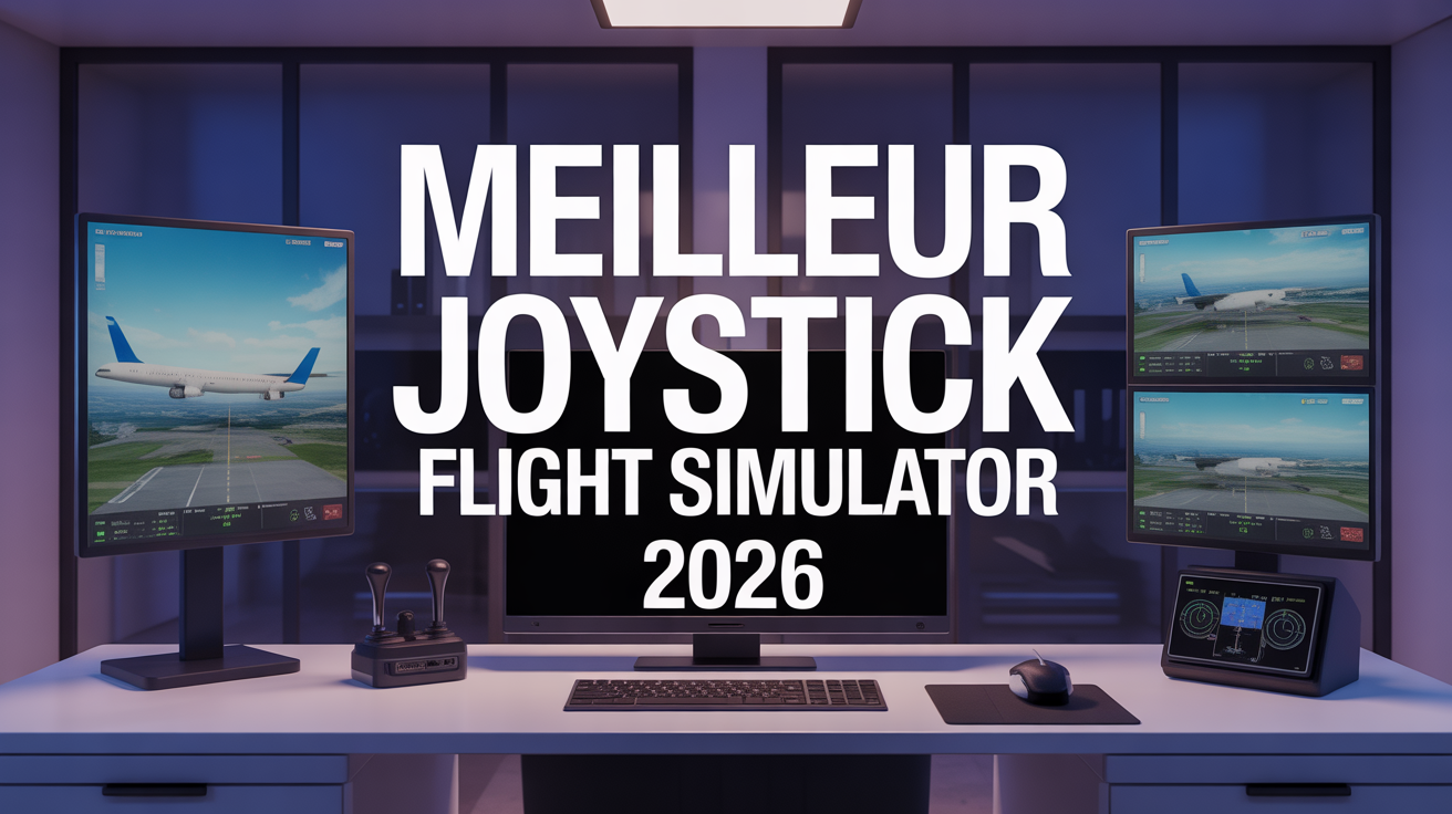 bureau moderne meilleur joystick flight simulator 2026