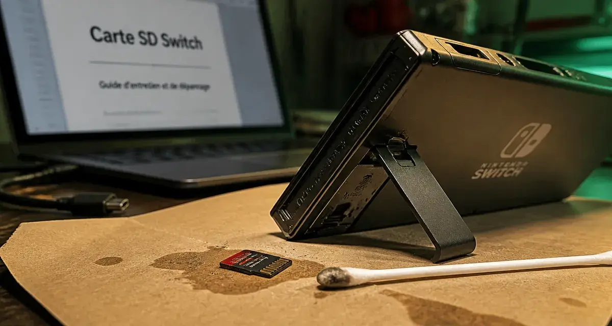 Problème carte sd switch : microSD non reconnue