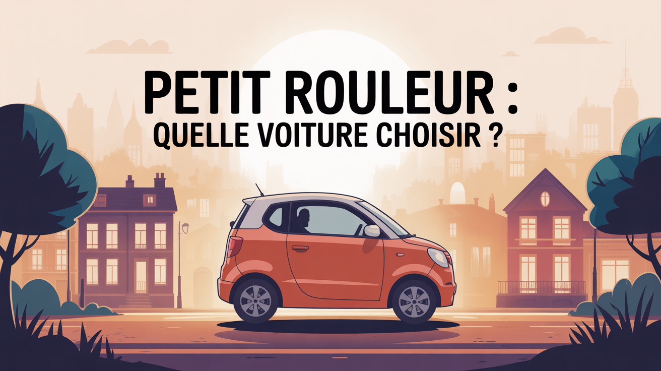 illustration urbaine quelle voiture choisir quand on roule peu