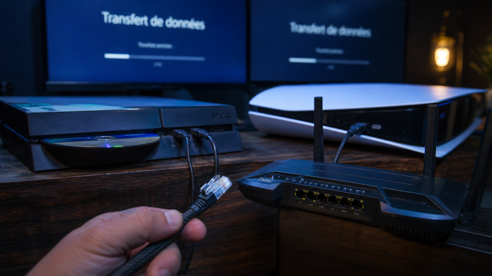 Transferer PS4 vers PS5 : transfert de données PS4 et PS5