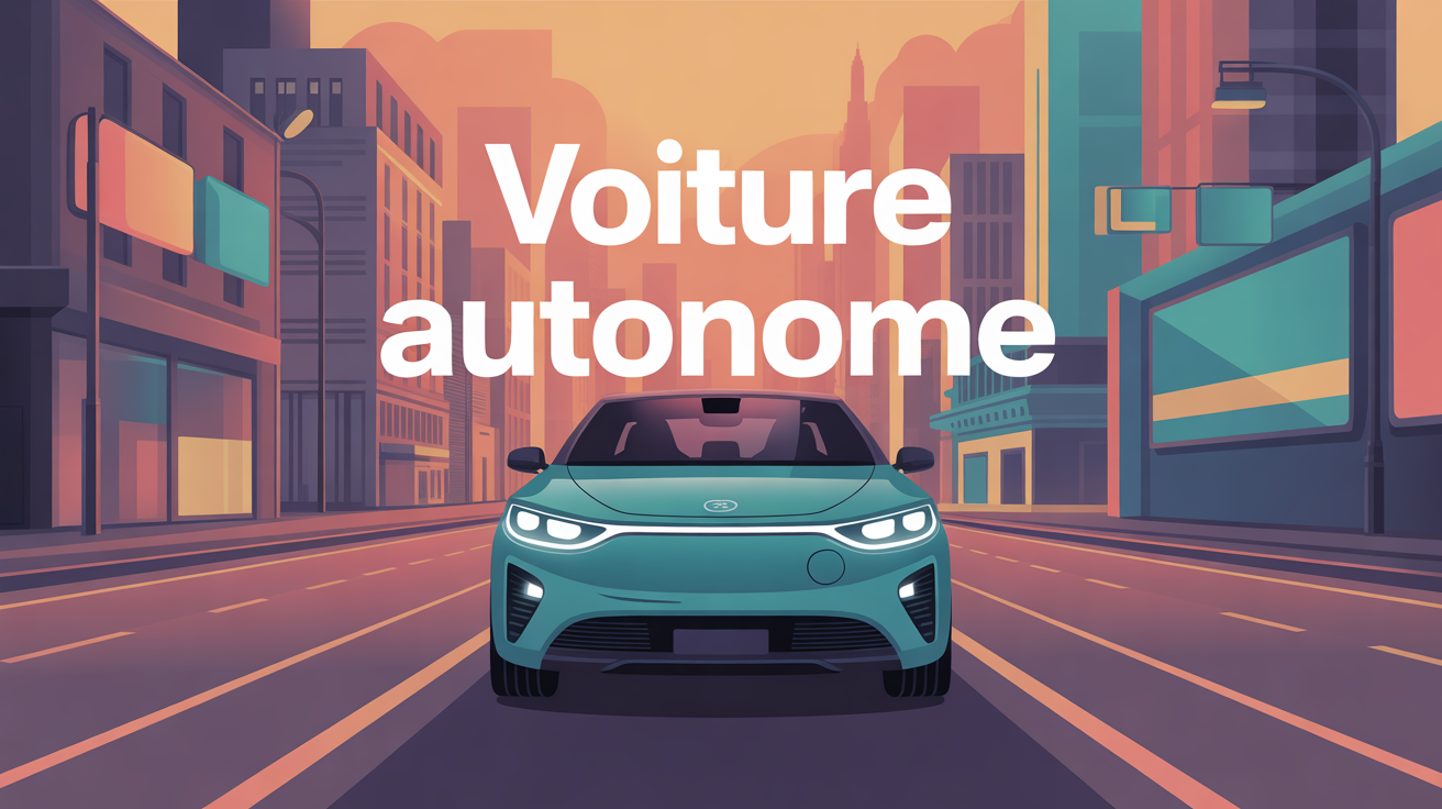 vehicule sans conducteur ville capteurs