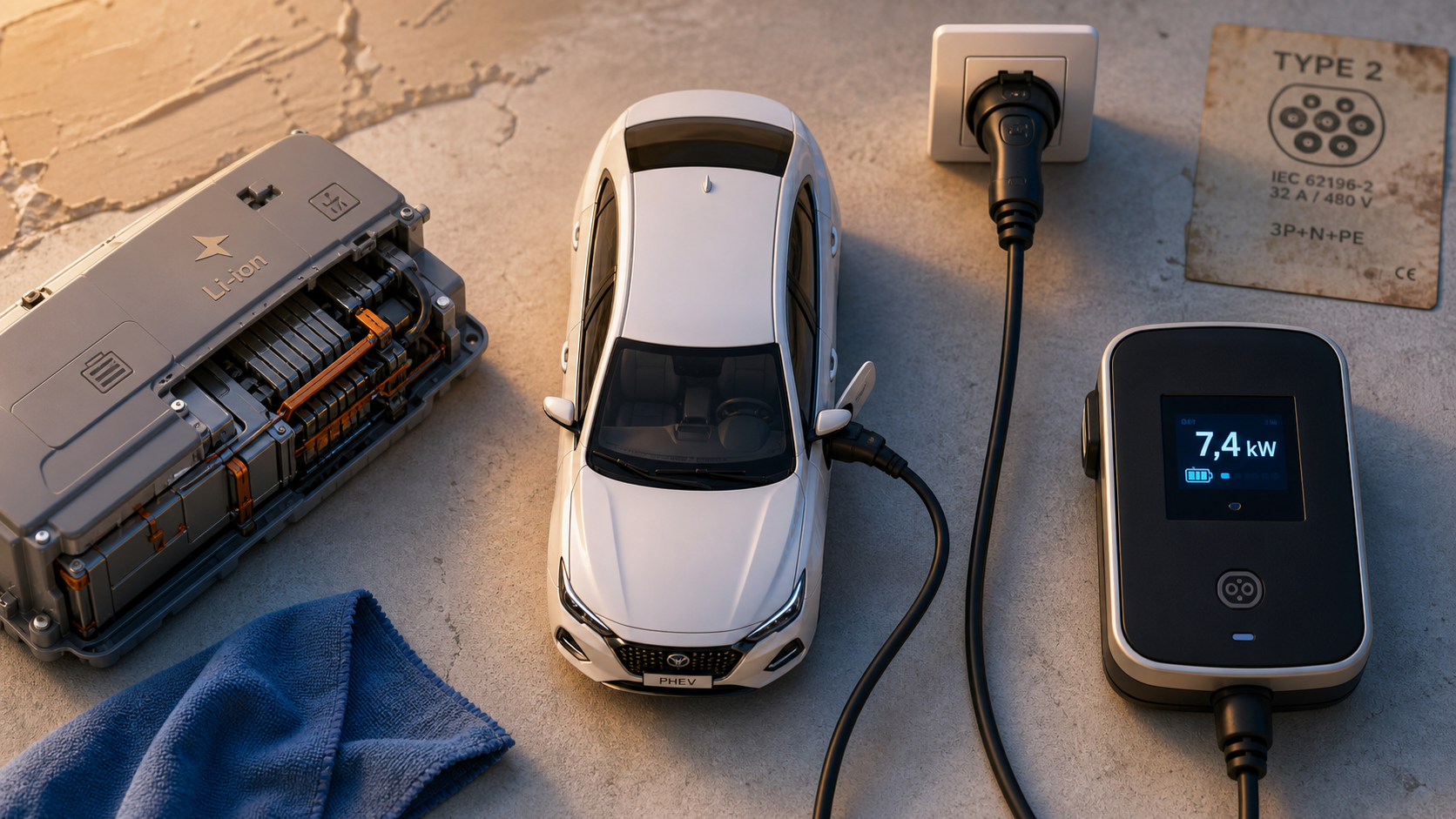 Comment se recharge une voiture hybride : prise et borne de recharge, freinage régénératif