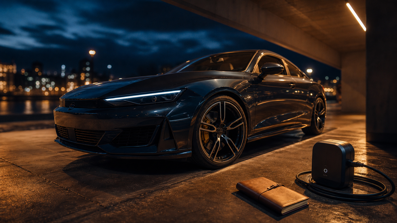 Opel sport sous auvent la nuit : Corsa GS, Astra Sports Tourer ou GSE