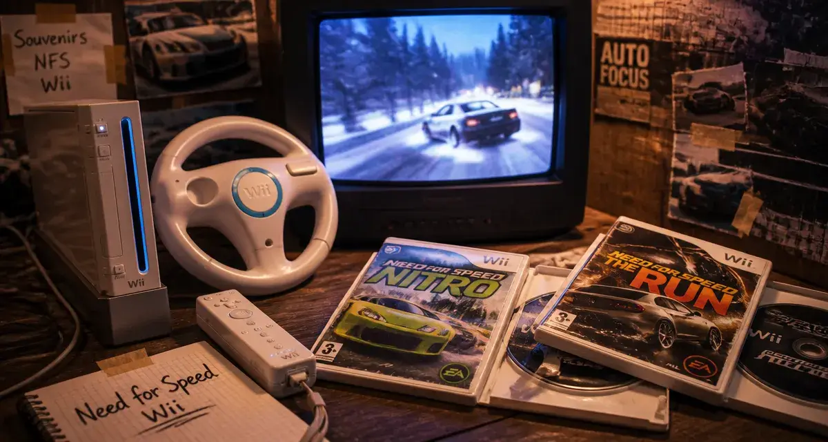 Need for speed wii : jeux NITRO et THE RUN sur Wii