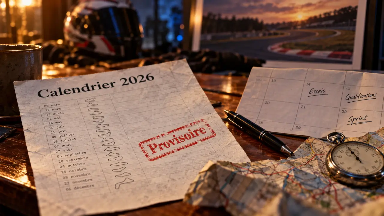 Calendrier course automobile 2026 : dates F1, WEC et épreuves françaises