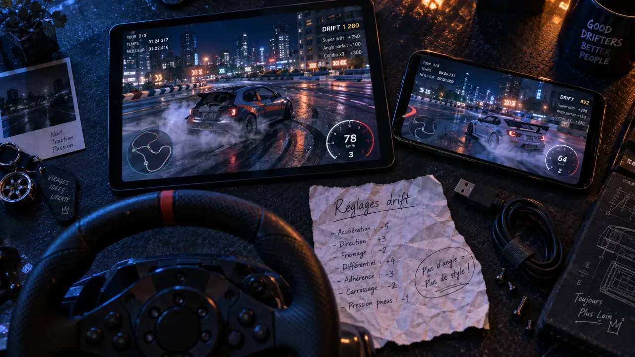 Jeux de drift gratuits sur navigateur : personnaliser et jouer en ligne